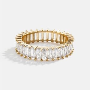 BaubleBar Mini Alidia Cubic Zirconia Ring-Size 8